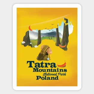 Tatra Mountains National Park Poland Sticker